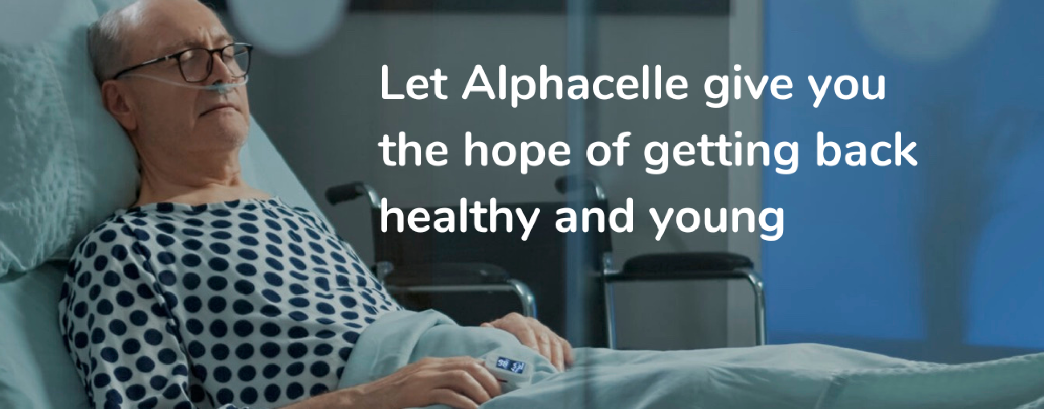 Let Alphacelle give you the hope of getting back healthy and young